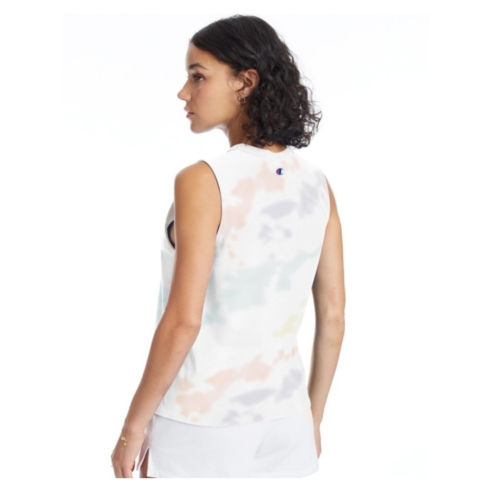 NWT Champion Boyfriend Muscle Cloud Tie Dye Tank - Picture 3 of 6